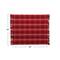 Hello Honey® Red, White & Black Plaid Brushed Flannel Throw with Fringe
